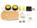 Smart Car Chassis 2WD met 2 motors 